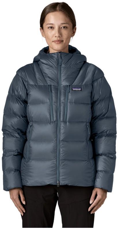Fitz Roy Down Hoody - Womens - summit blue 1