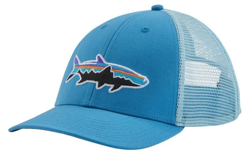 Fitz Roy Fish LoPro Trucker Hat - anacapa blue w/fitz roy tarpon 1