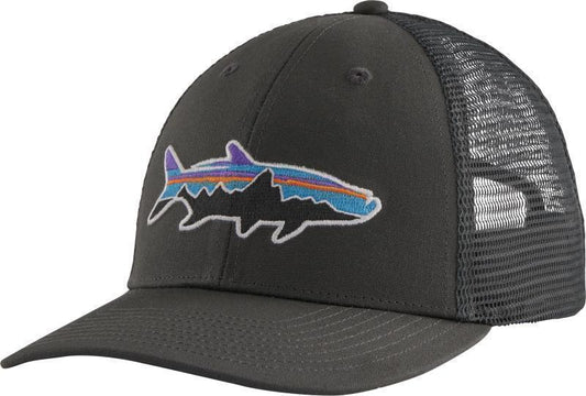 Fitz Roy Fish LoPro Trucker Hat - forge grey w/fitz roy tarpon 1