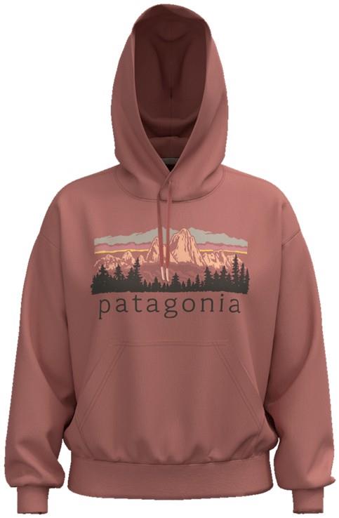 Fitz Roy Foothills Daily Hoody - Womens - pink ground 1
