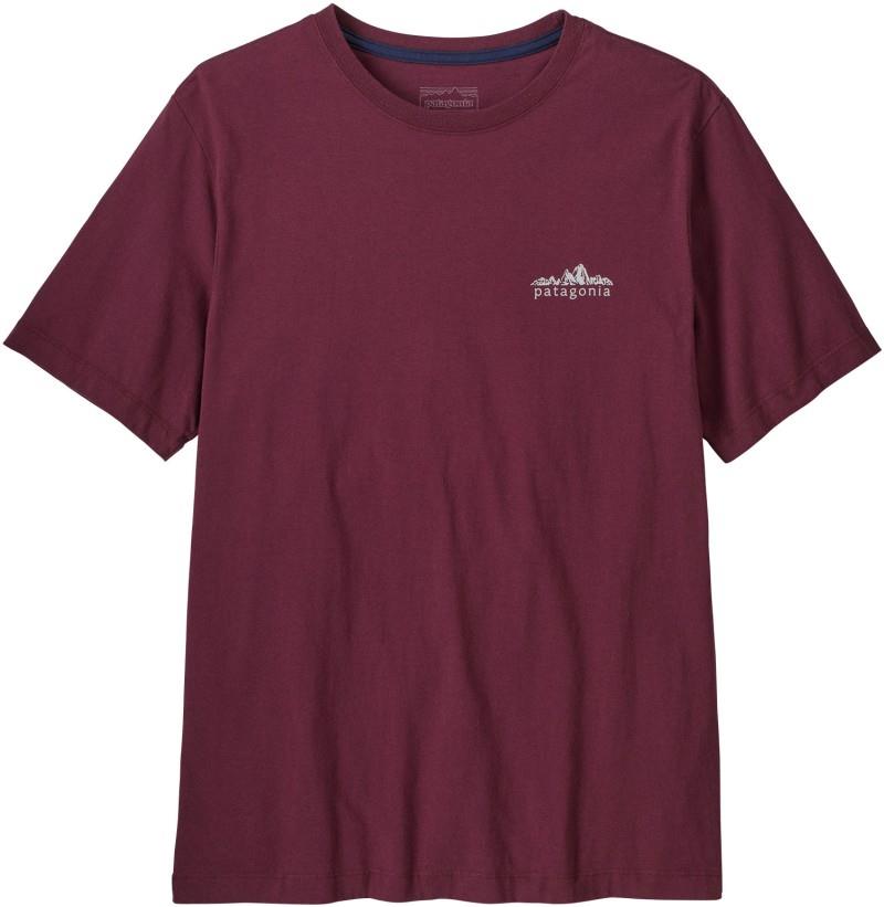 Fitz Roy Foothills T-Shirt - Mens - berry fig 1