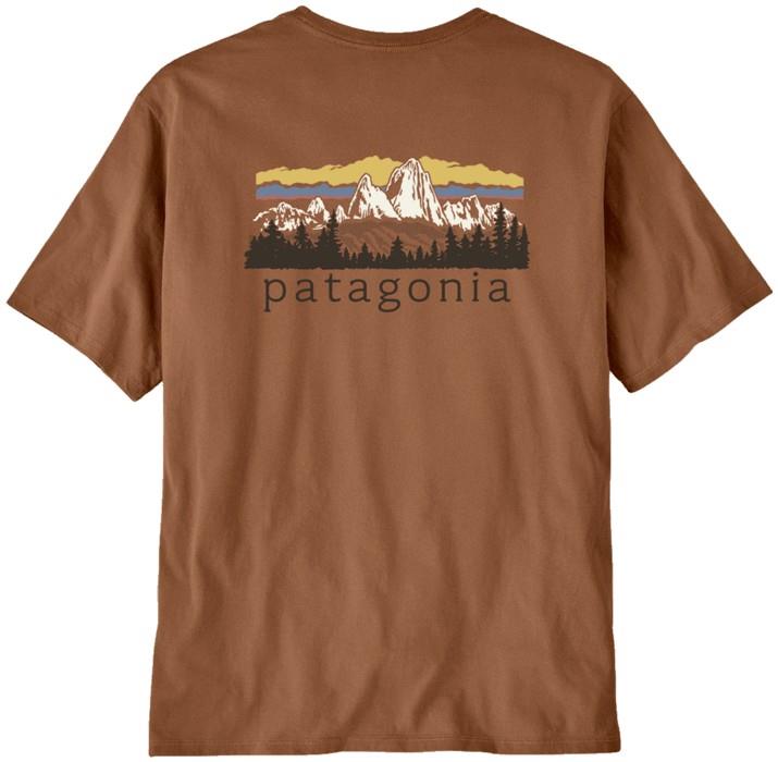 Fitz Roy Foothills T-Shirt - Mens - earthworm brown 1