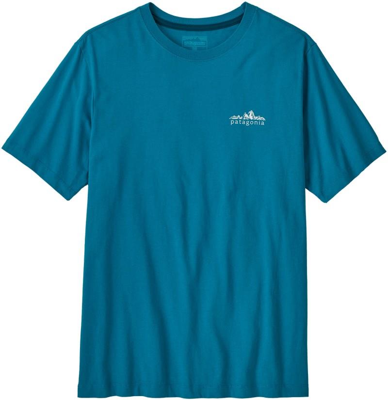 Fitz Roy Foothills T-Shirt - Mens - glacial blue 1