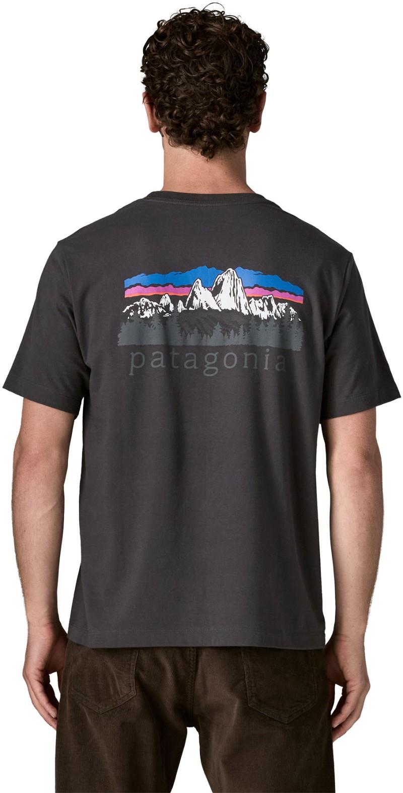 Fitz Roy Foothills T-Shirt - Mens - ink black 1