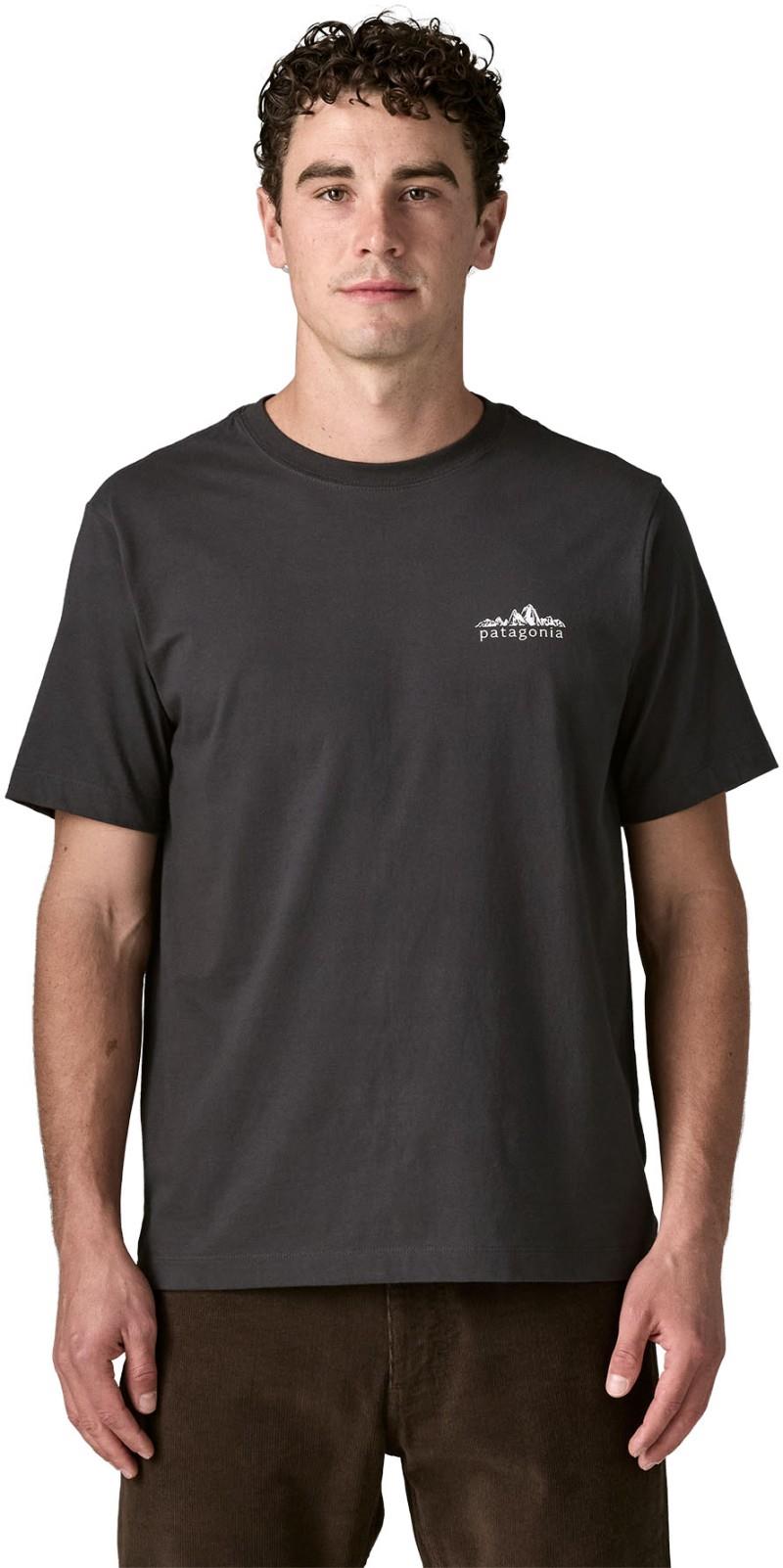 Fitz Roy Foothills T-Shirt - Mens - ink black 1