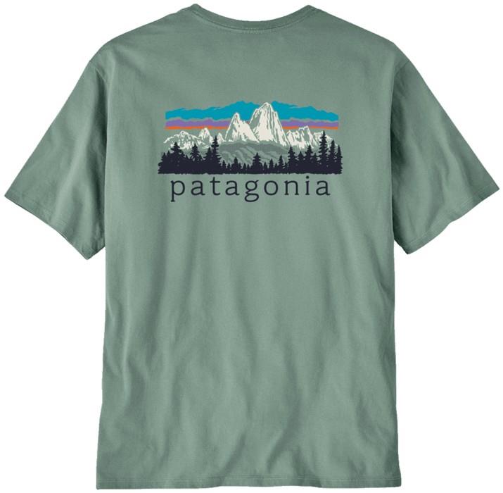 Fitz Roy Foothills T-Shirt - Mens - mixed green 1
