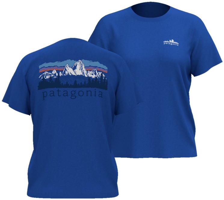 Fitz Roy Foothills Tee - Womens - oasis blue 1