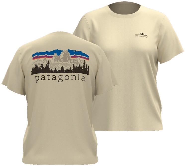 Fitz Roy Foothills Tee - Womens - undyed natural 1