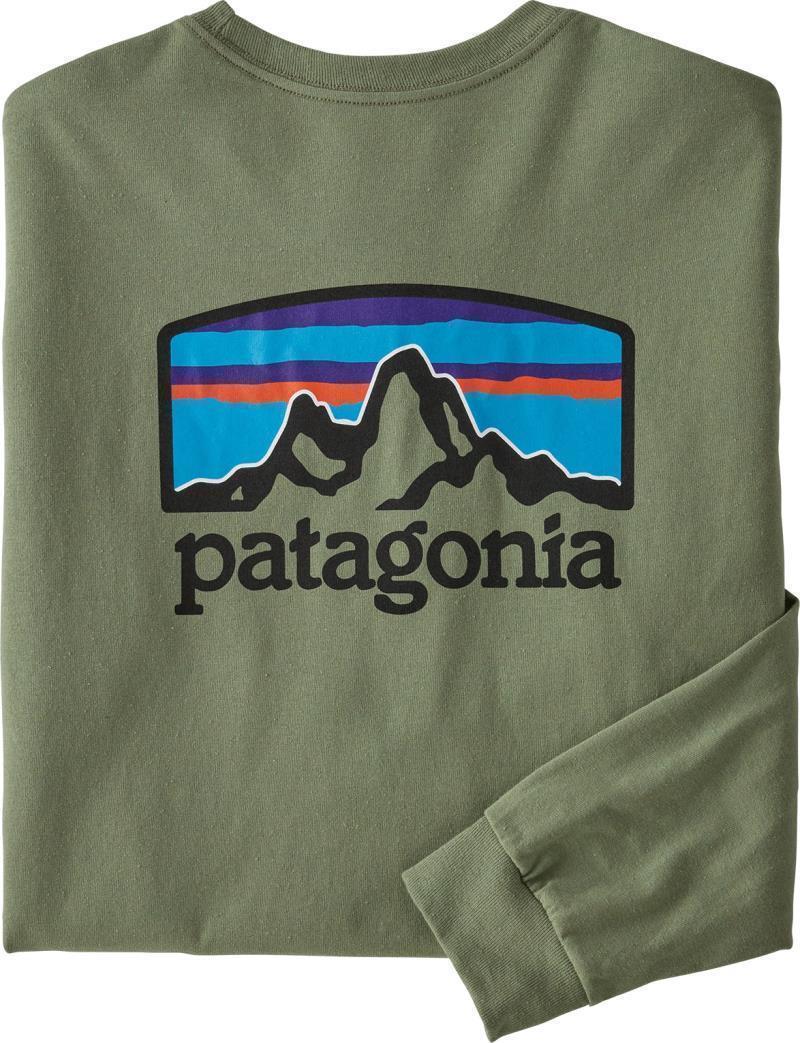 Fitz Roy Horizons Responsibili-Tee LS - Mens - sedge green 1
