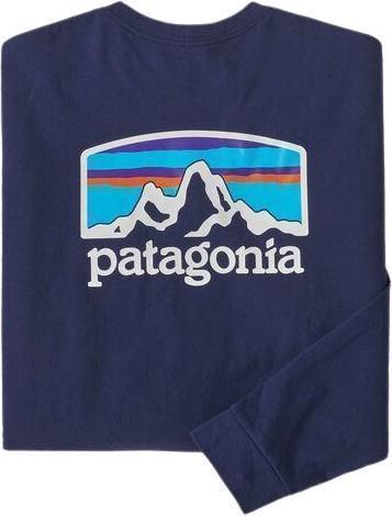 Fitz Roy Horizons Responsibili-Tee LS - Mens - sound blue 1