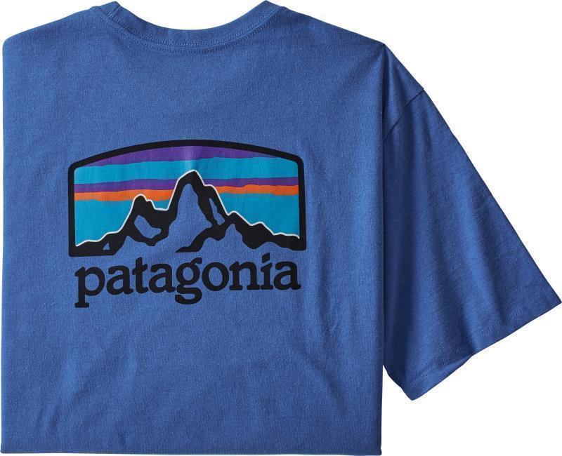 Fitz Roy Horizons Responsibili-Tee SS - Mens - bayou blue 1