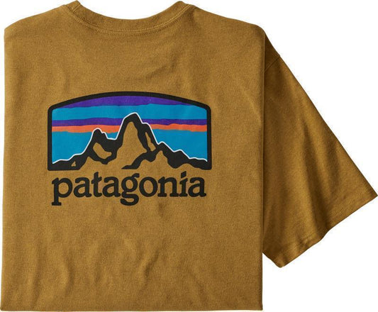 Fitz Roy Horizons Responsibili-Tee SS - Mens - buckwheat gold 1
