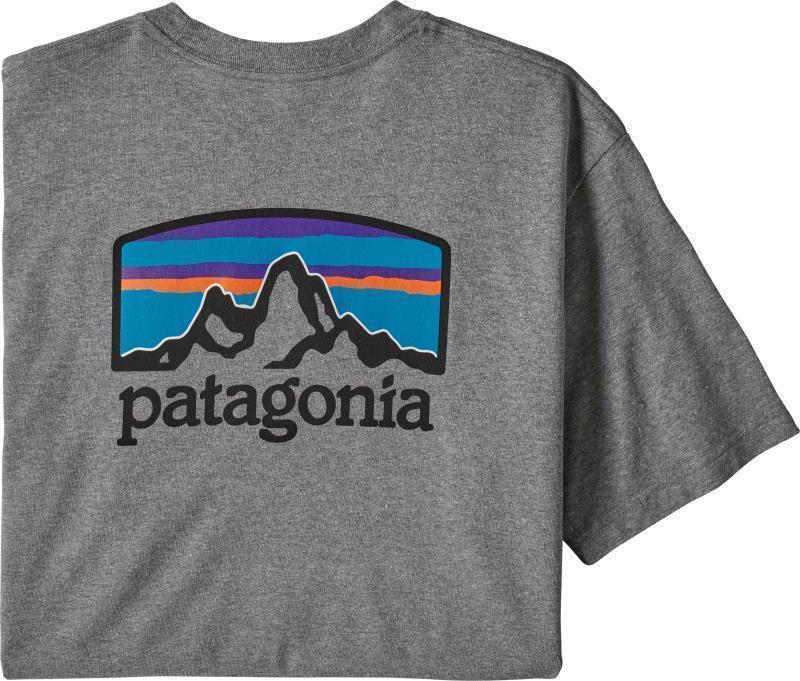 Fitz Roy Horizons Responsibili-Tee SS - Mens - gravel heather 1