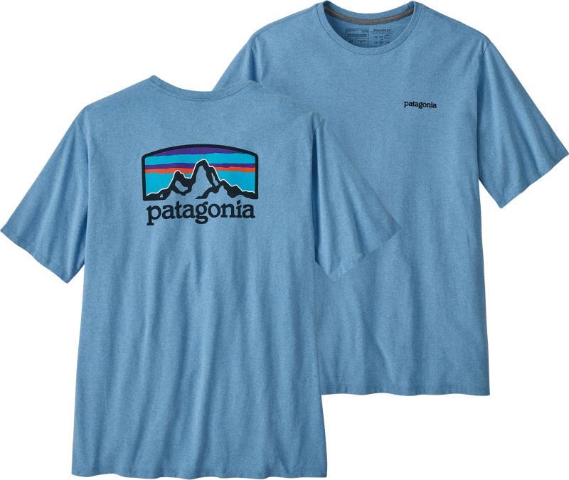 Fitz Roy Horizons Responsibili-Tee SS - Mens - lago blue 1