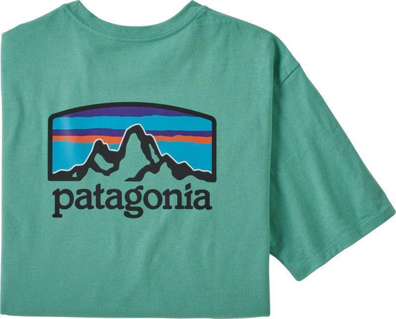 Fitz Roy Horizons Responsibili-Tee SS - Mens - light beryl green 1