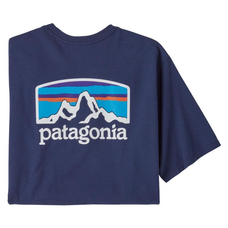 Fitz Roy Horizons Responsibili-Tee SS - Mens - sound blue 1