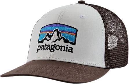 Fitz Roy Horizons Trucker Hat - White w/Cone Brown 1