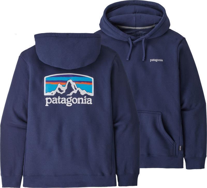 Fitz Roy Horizons Uprisal Hoody - Unisex - sound blue 1