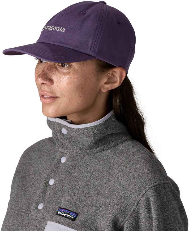 Fitz Roy Icon Trad Cap - text logo / plummet purple 1