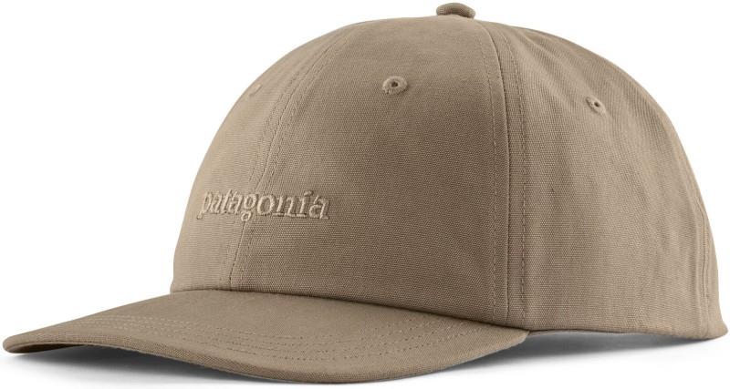 Fitz Roy Icon Trad Cap - text logo / seabird grey 1