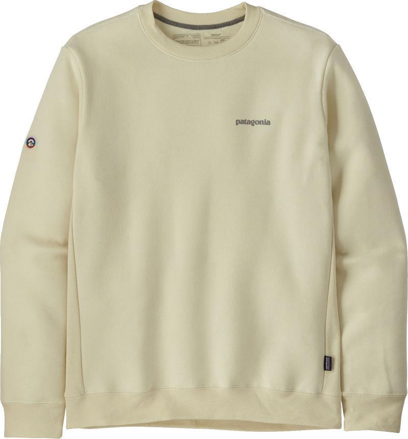 Fitz Roy Icon Uprisal Crew Sweatshirt - Unisex - Birch White 1