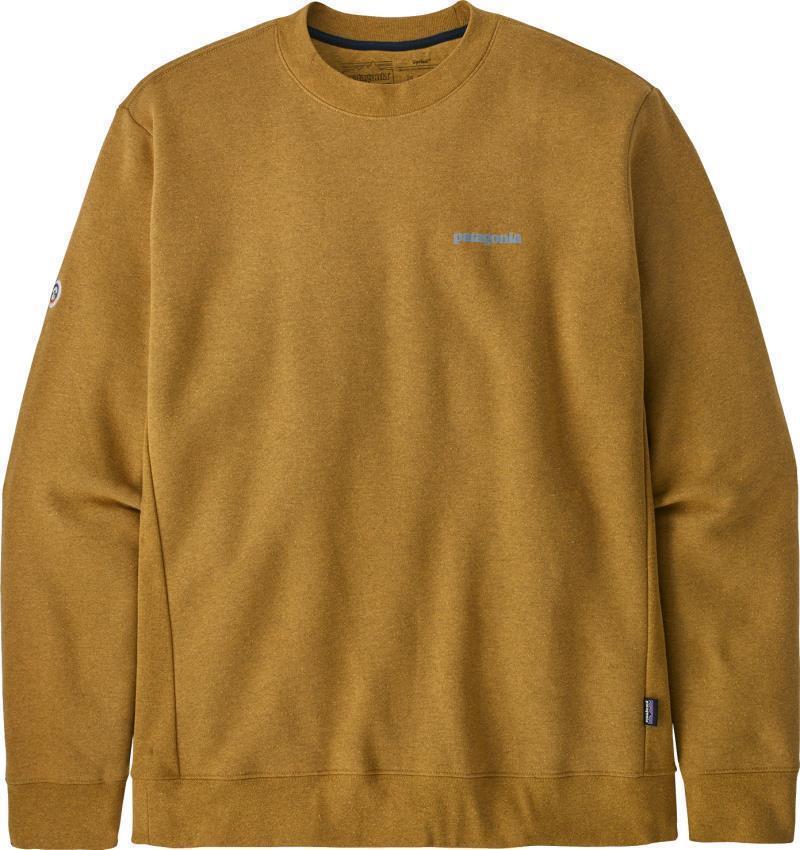 Fitz Roy Icon Uprisal Crew Sweatshirt - Unisex - Cabin Gold 1