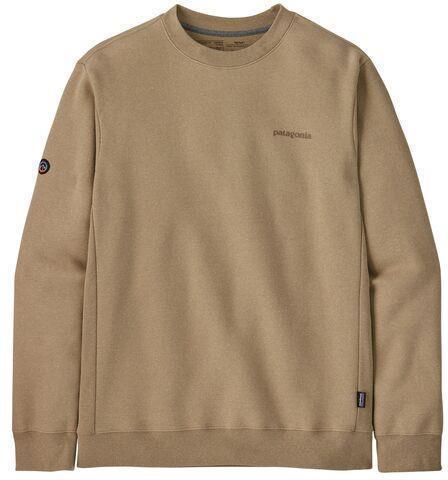 Fitz Roy Icon Uprisal Crew Sweatshirt - Unisex - Classic Tan 1