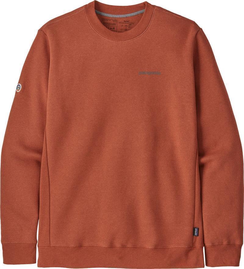 Fitz Roy Icon Uprisal Crew Sweatshirt - Unisex - Quartz Coral 1