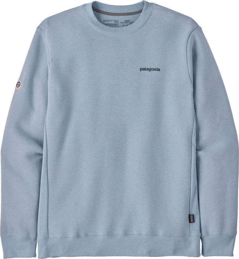 Fitz Roy Icon Uprisal Crew Sweatshirt - Unisex - Steam Blue 1
