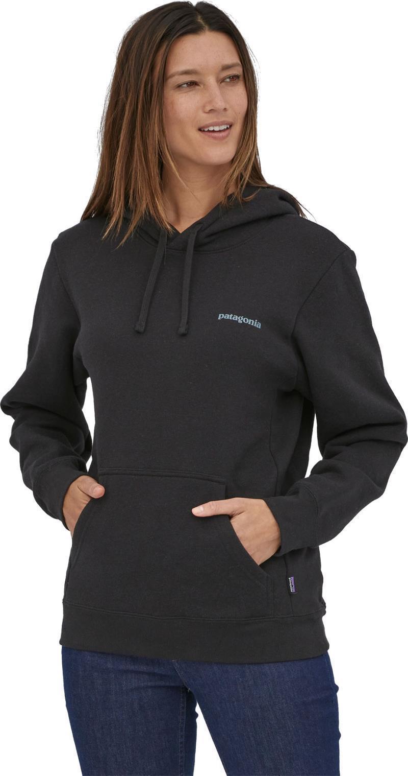 Fitz Roy Icon Uprisal Hoody - Unisex - Ink Black 2