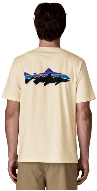 Fitz Roy Trout T-Shirt - Mens - undyed natural 1