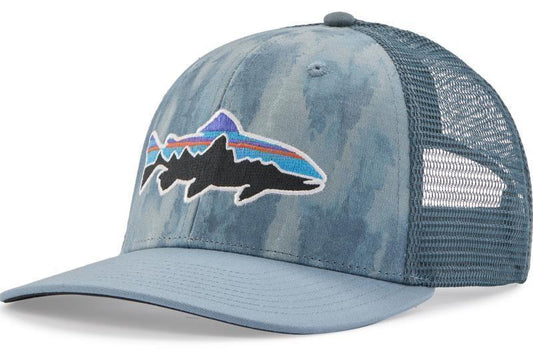 Fitz Roy Trout Trucker Hat - Agave Small / Light Plume Grey 1