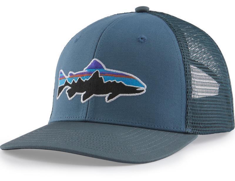 Fitz Roy Trout Trucker Hat - Pigeon Blue 1