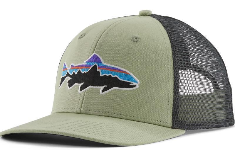 Fitz Roy Trout Trucker Hat - Salvia Green 1
