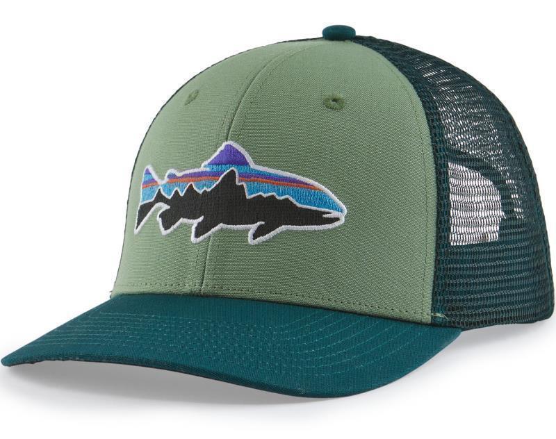 Fitz Roy Trout Trucker Hat - Sedge Green 1