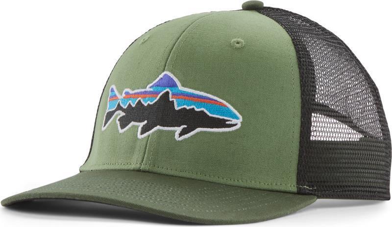 Fitz Roy Trout Trucker Hat - Terrain Green 1