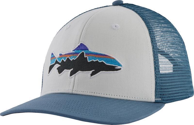 Fitz Roy Trout Trucker Hat - White 1