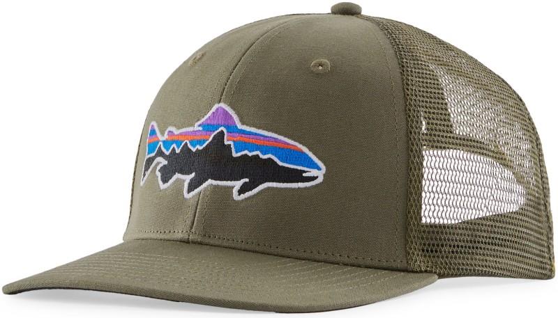 Fitz Roy Trout Trucker Hat - basin green 1
