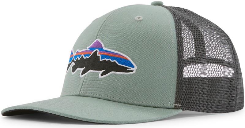 Fitz Roy Trout Trucker Hat - cover green 1