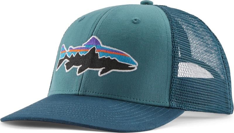 Fitz Roy Trout Trucker Hat - wetland blue 1