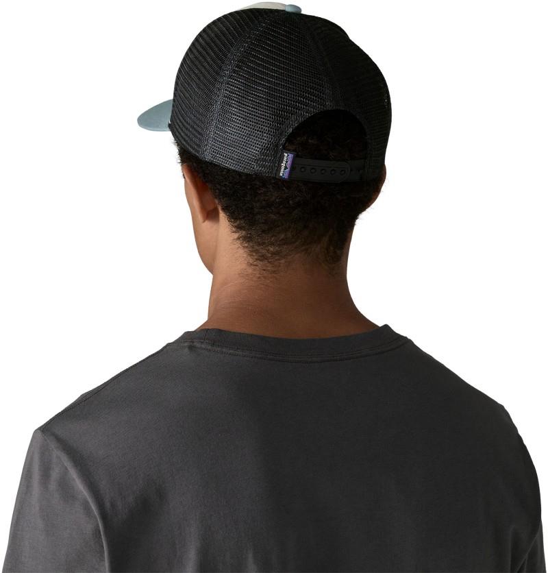 Fitz Roy Trout Trucker Hat - white w/blue sage 1