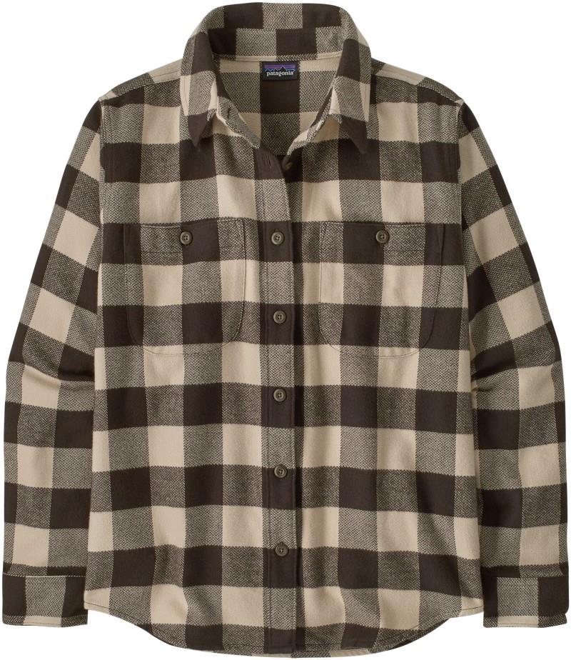 Fjord Flannel LS Shirt - Womens - buffalo check / otter brown 1