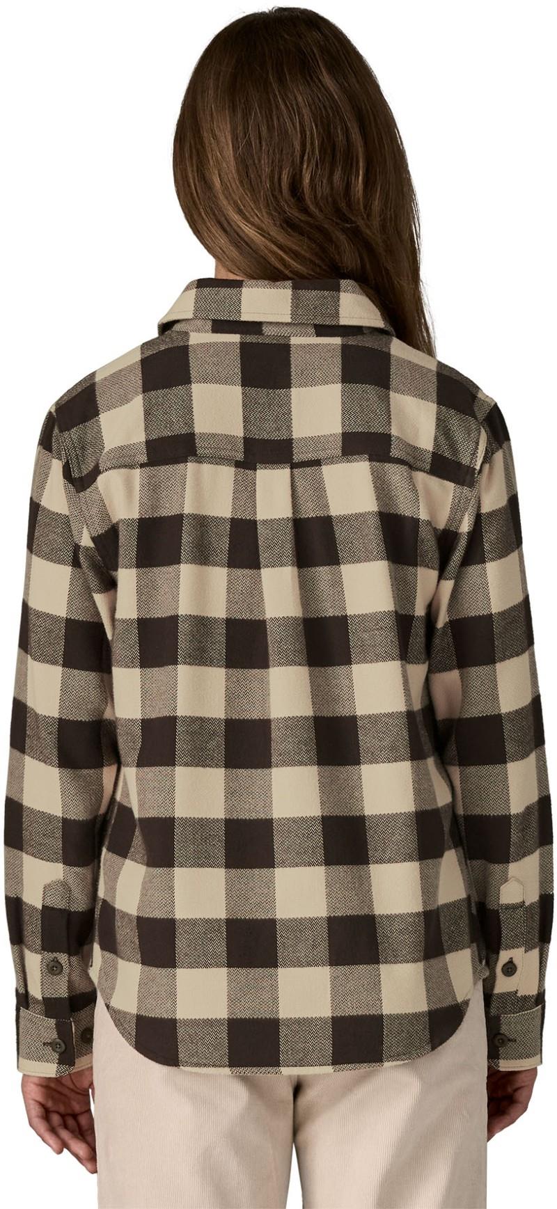 Fjord Flannel LS Shirt - Womens - buffalo check / otter brown 1