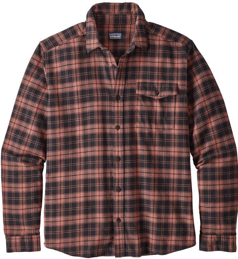 Fjord Flannel Lightweight LS Shirt - Mens - Herder / Century Pink 1