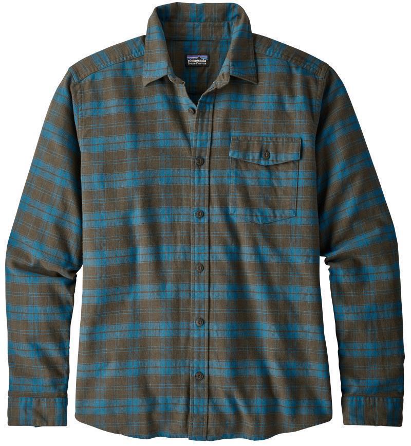 Fjord Flannel Lightweight LS Shirt - Mens - Herder / Sediment 1