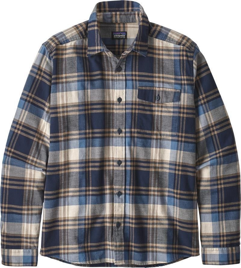 Fjord Flannel Lightweight LS Shirt - Mens - buttes / new navy 1
