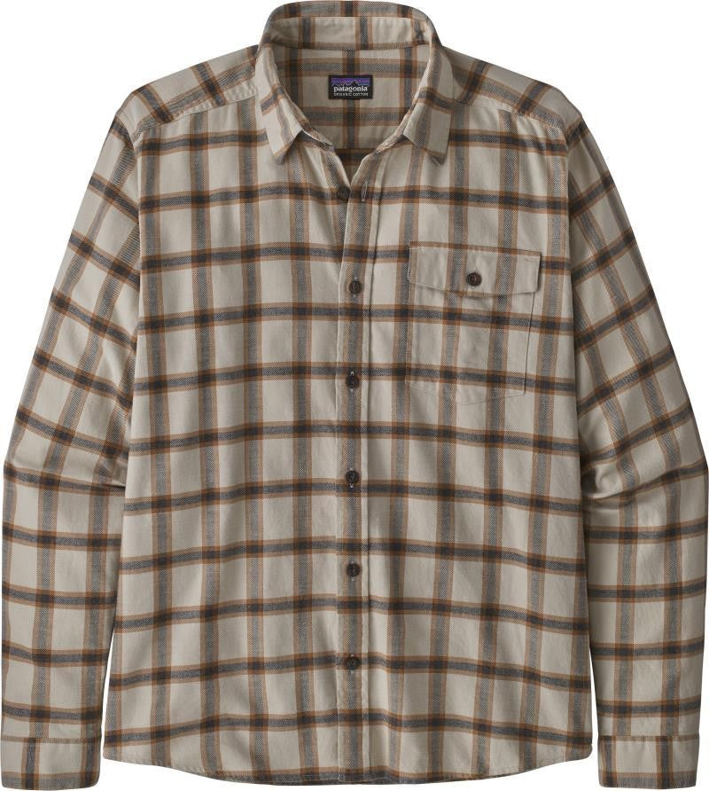 Fjord Flannel Lightweight LS Shirt - Mens - grange / pumice 1
