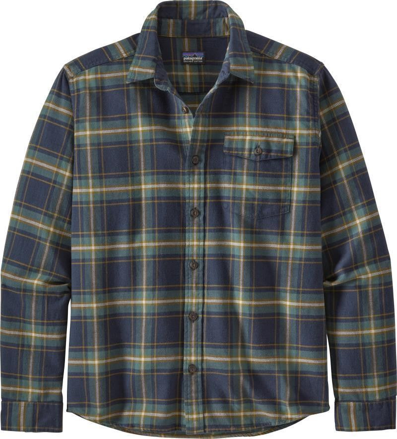 Fjord Flannel Lightweight LS Shirt - Mens - lawrence / new navy 1
