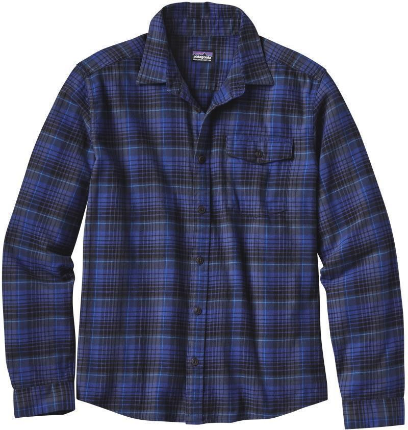 Fjord Flannel Lightweight LS Shirt - Mens - navigate / navy blue 1