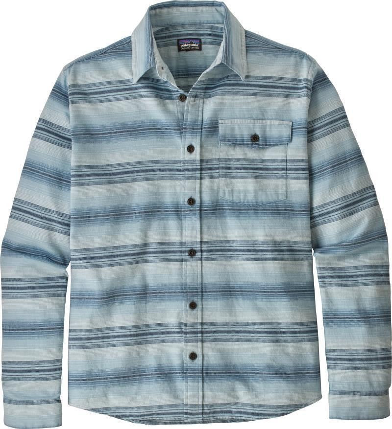 Fjord Flannel Lightweight LS Shirt - Mens - rotation / big sky blue 1